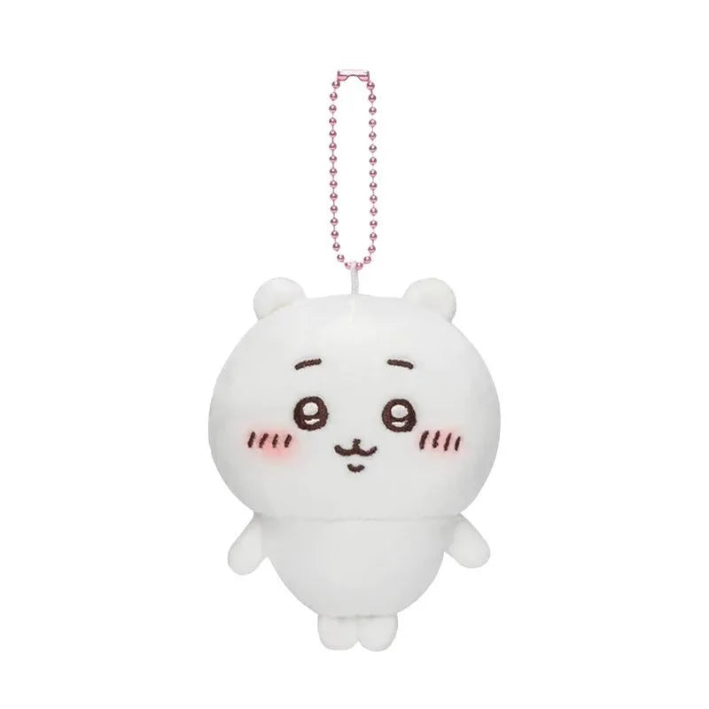 Chiikawa Keychain Cute Cartoon Plush Keychain Usagi Backpack Charm Anime Character Pendant Birthday Gift Game Prize Beauty World Shop