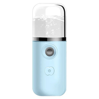 Mini Portable Humidifier Nano Mister Facial Steamer Device Beauty Spray Hydrating Apparatus Cold Spray Apparatus Rechargeable Beauty World Shop