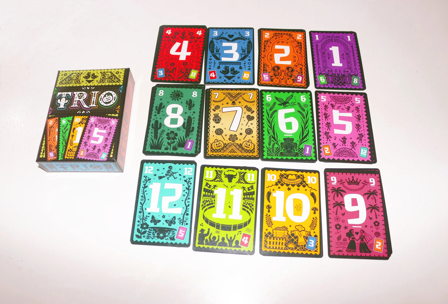 TRIO Strategy Board Game | 3-6 Players | 15 Minutes Playing Time . Family Game Nights , Perfect for Party Game Beauty World Shop