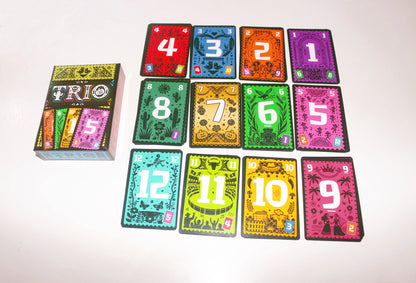 TRIO Strategy Board Game | 3-6 Players | 15 Minutes Playing Time . Family Game Nights , Perfect for Party Game Beauty World Shop