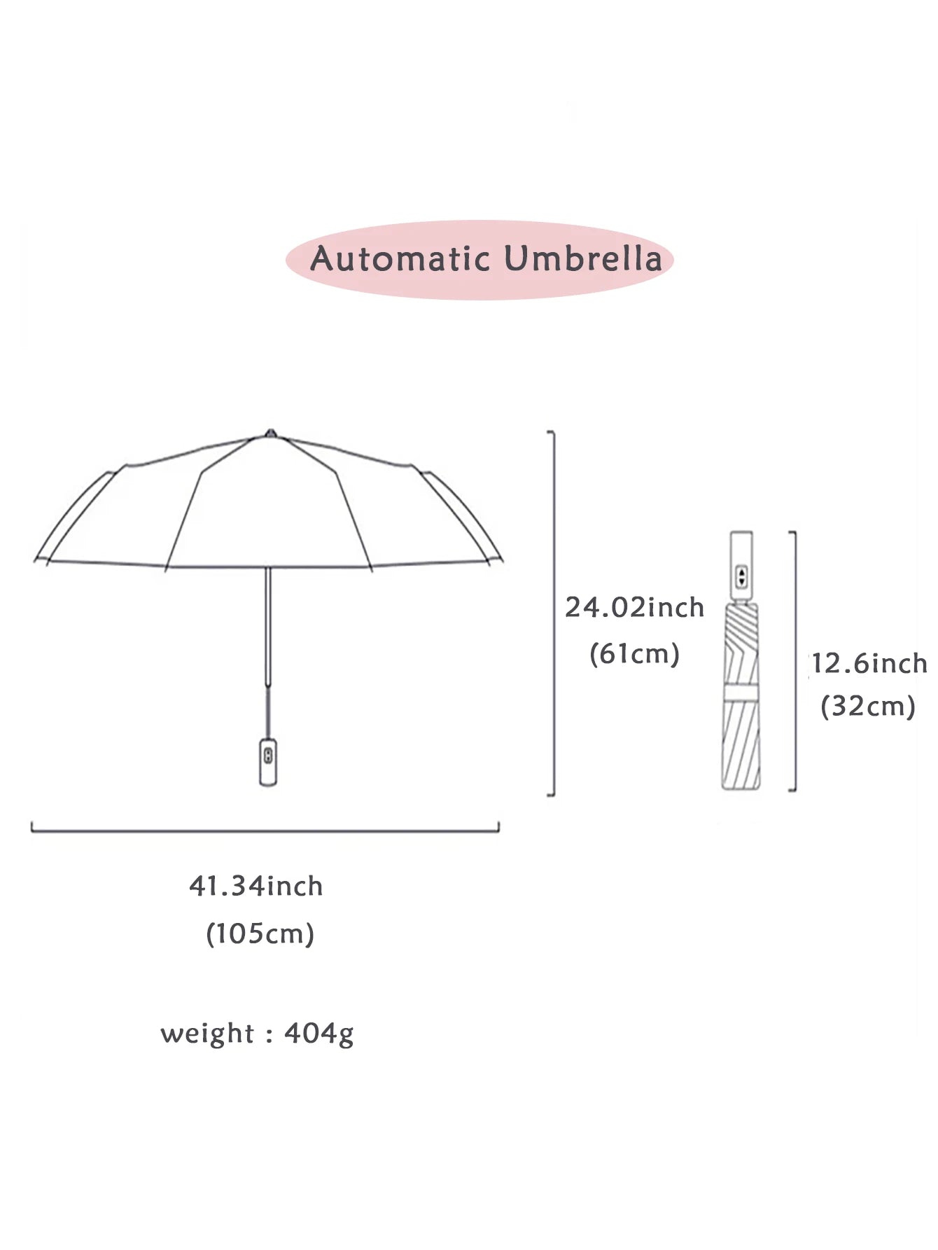 Windproof Double Layer Fully Automatic Resistant Umbrella Beauty World Shop