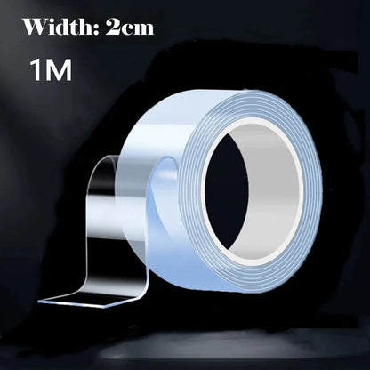 "Versatile Reusable Double-Sided Waterproof Adhesive Tape - Perfect for Kitchen and Bathroom Supplies" Beauty World Shop