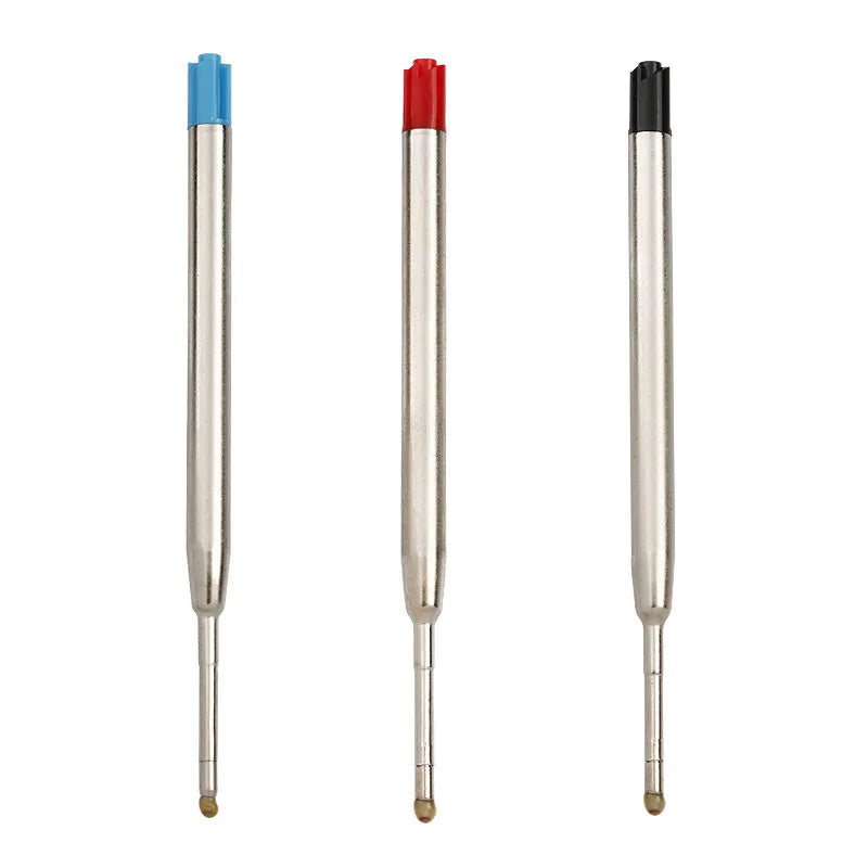 98mm1.0mm Ballpoint Pen Refills For Parker Pens Medium Point Blue Red Black Ink Rods For Writing Office Stationery Beauty World Shop