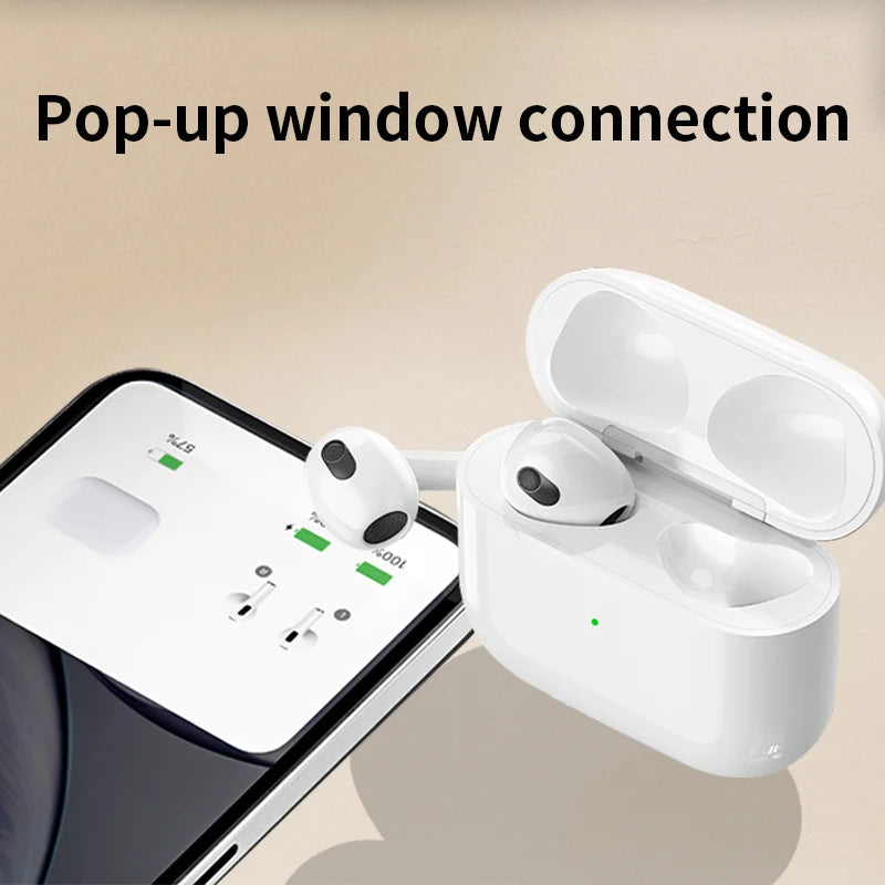Replacement Charging Case for AirPods 4 - Compatible with Original Earbuds, Functions Like Genuine Case, For Authentic AirPods 4
