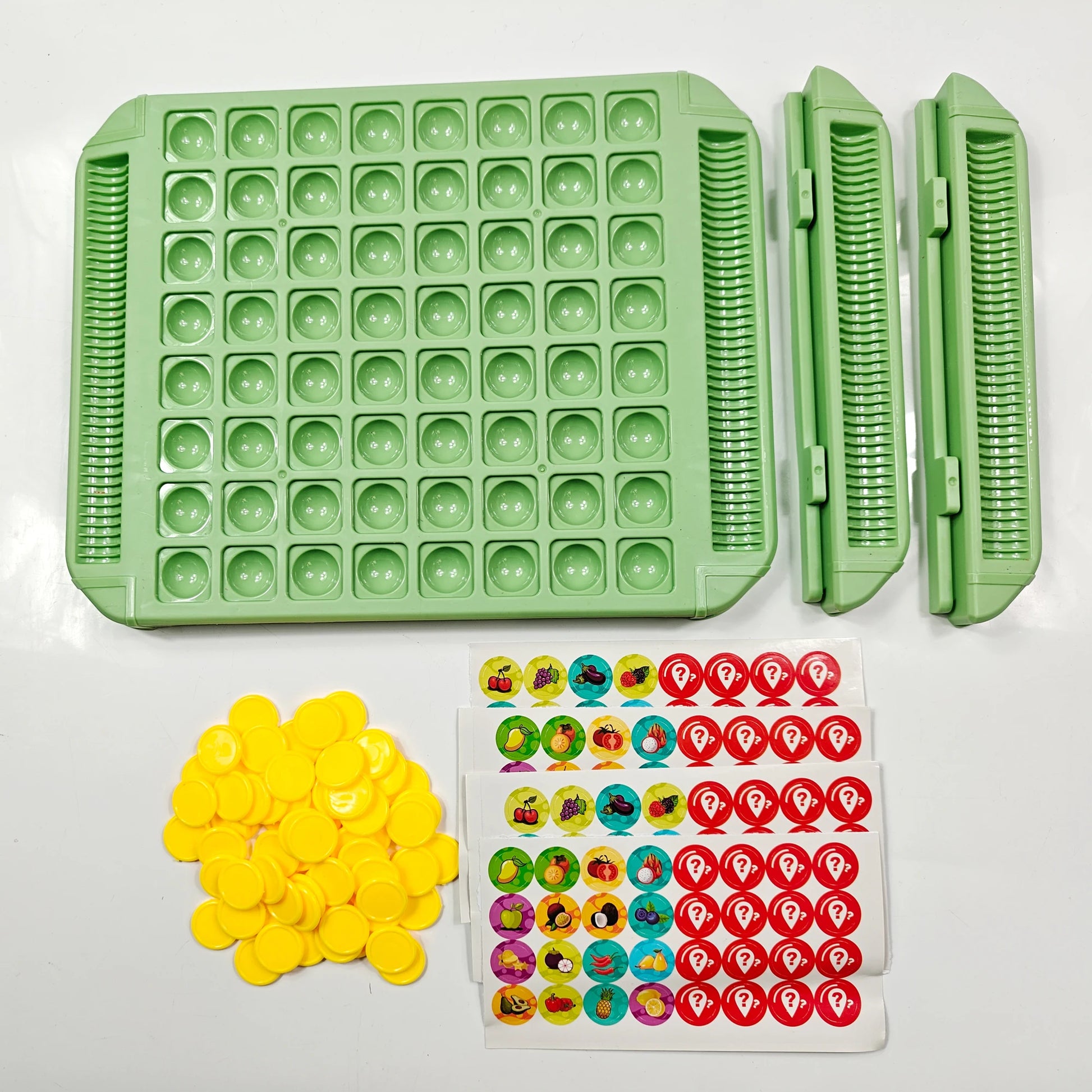 Kids' Educational Fruit Flip Memory Board Game - Creative Puzzle,2-4 Player Cooperative Strategy & Logic Training Beauty World Shop