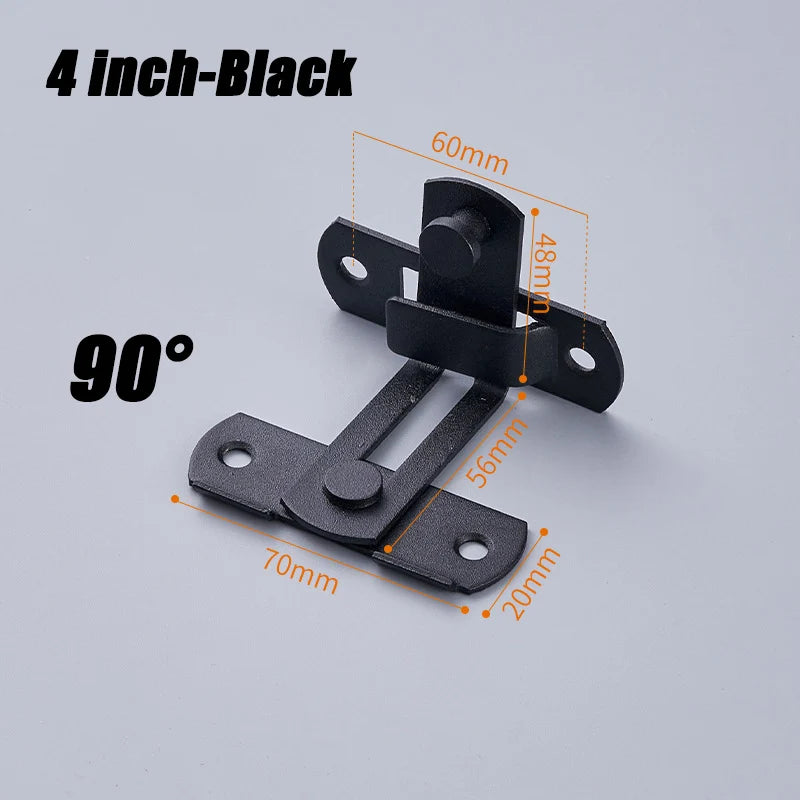 Sliding Barn Door Latch Sliding Right Angle Door Latch Door Bolt Wine Cooler Closet Window Door Latch Plug Baby Safety Latch Beauty World Shop