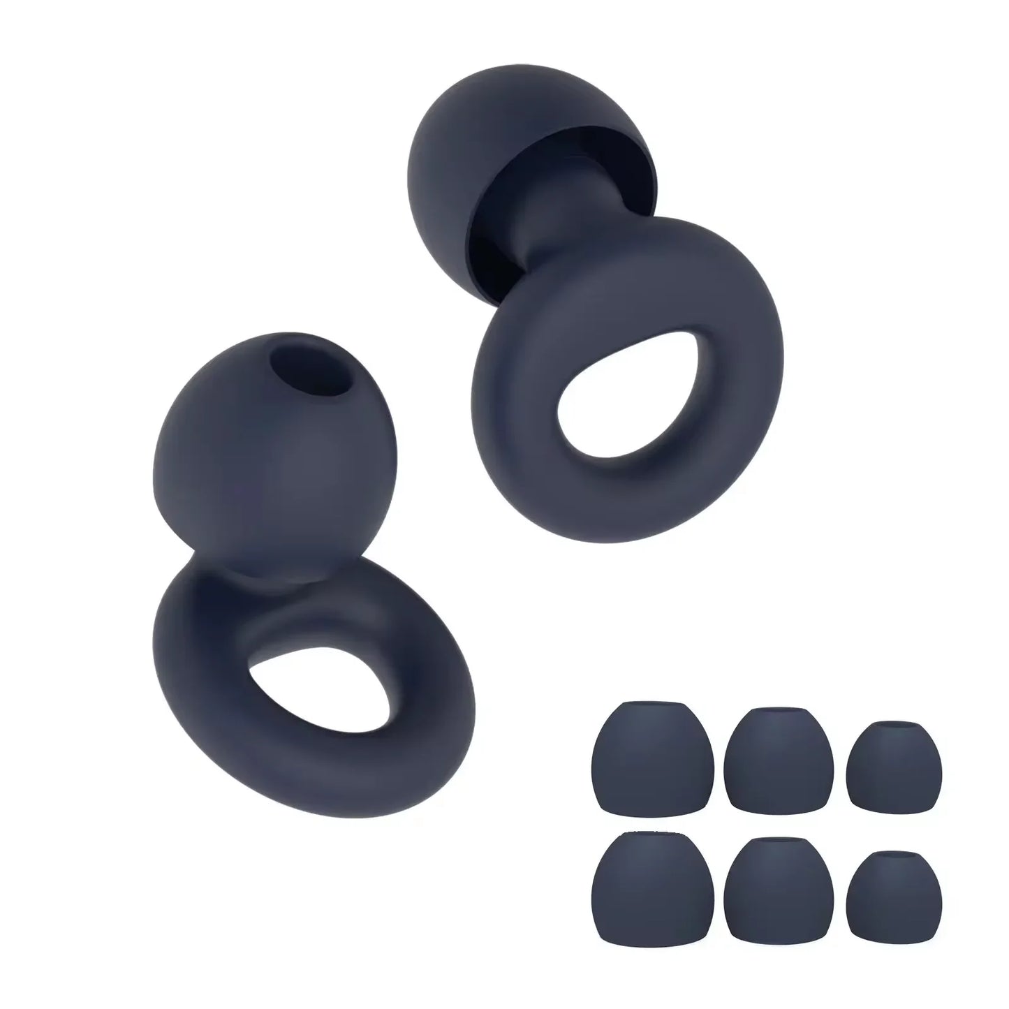 Silicone Earplugs for Swimming Sleep Noise Cancel Noise Reduction-Soundproof Reduce Disturbances -Quality loop Earplugs Beauty World Shop
