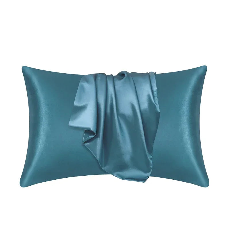 100% Natural Mulberry Silk Pillow Case Real Silk Protect Hair Skin Pillowcase Any Size Customized Bedding Pillow Cases Cover Beauty World Shop
