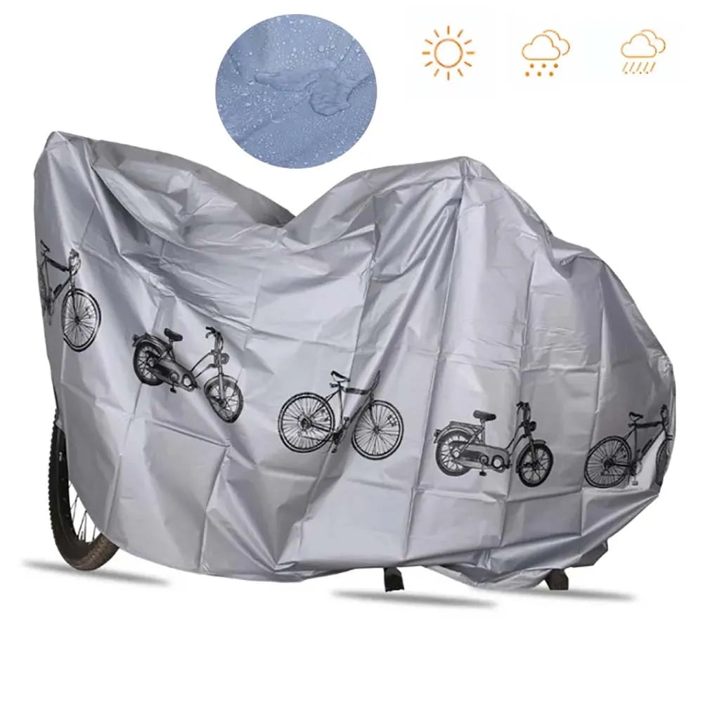 Waterproof Bike Cover Sun Protection Outdoor Bicycle Cover Multifunctional Electric Vehicle Cover for Bicycle Prevent Rain Beauty World Shop