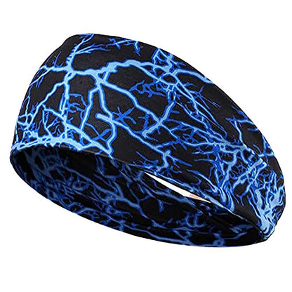 Sports Sweatband Hairband Women's Headwear Anti-Sweat Gym Fitness Sweat Guide Antiperspirant Band Running Headband Beauty World Shop