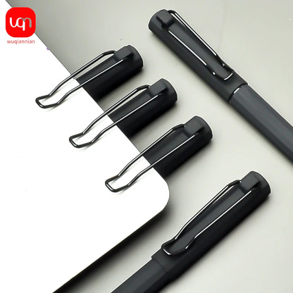 WQN-2/5/10PCS Simple Black Gel Pens, Smooth Writing, Comfortable to Hold, Signature Pens for School and Office Supplies Beauty World Shop