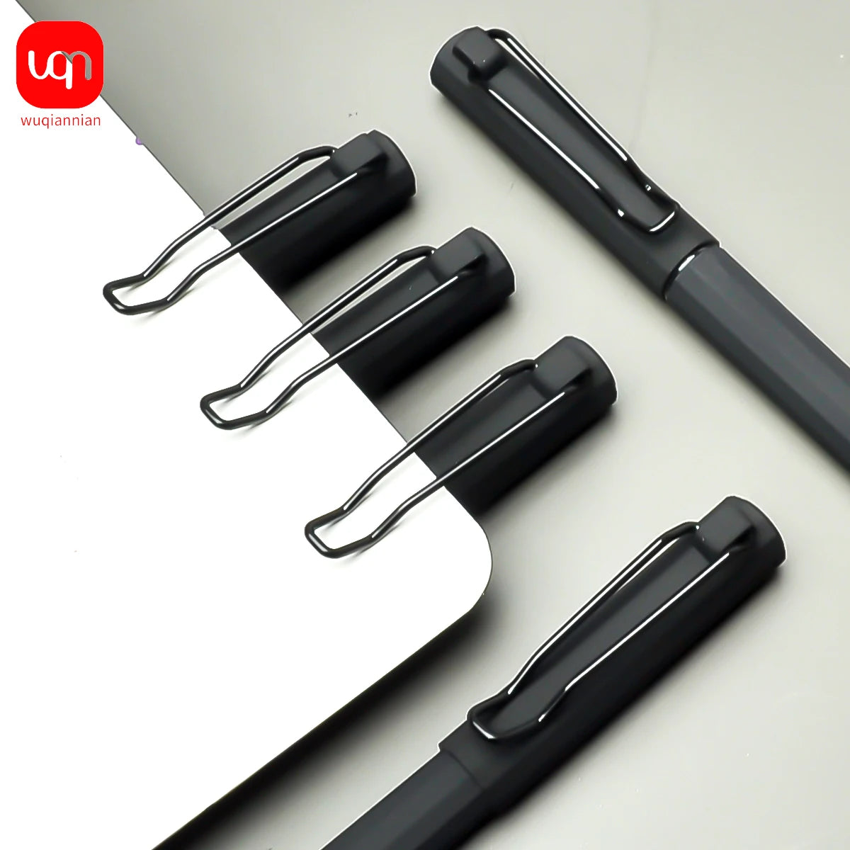 WQN-2/5/10PCS Simple Black Gel Pens, Smooth Writing, Comfortable to Hold, Signature Pens for School and Office Supplies Beauty World Shop
