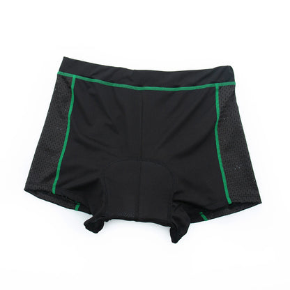 New Cycling Shorts Men's Cycling Underwear Breathable Mesh Riding Underpant Gel Pad Shockproof Bike Shorts Bicycle Underwear Beauty World Shop