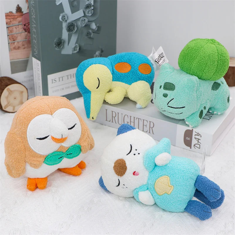 Oshawott Caterpie Gardevoir Oshawott Cyndaquil Plush Toys Cute Anime Stuffed Bulbasaur Pikachu Cartoon Peluche Doll Gfit 18-20CM Beauty World Shop