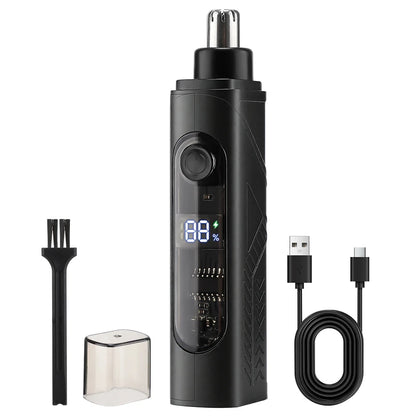 Rechargeable Nasal Trimmer & Facial Shaver for Men – Portable Grooming Device for Nose & Face Beauty World Shop