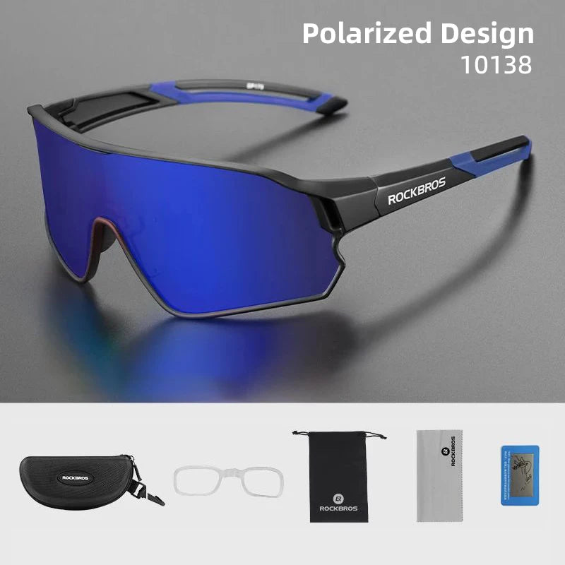 ROCKBROS Cycling Polarized Glasses MTB Road Bike Sunglasses UV400 Bicycle Sun Protection Light Unisex Bike Sports Equipment Beauty World Shop