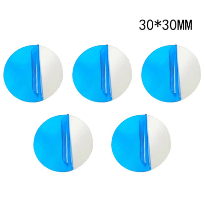 5pcs/Set Metal Disk Plate for Magnetic Phone Holder Black Iron Sheet Disk Sticker Car Phone Magnet Stand Accessories for car Beauty World Shop