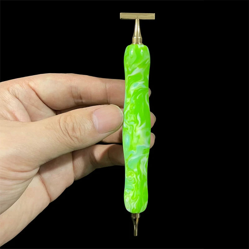 Colorful Diamond Drawing Thread Point Pen Embroidery Threaded Dot Drill Tool Multifunctional Metal Screw Thread Head Accessories Beauty World Shop