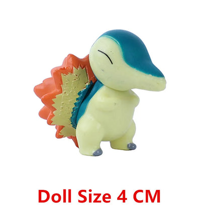 New 4-9CM Pokemon Cartoons Movie Anime Figure Gengar Pikachu Eevee Dragon Pet Action Figure Model Toy Christmas Gift Buy in bulk Beauty World Shop