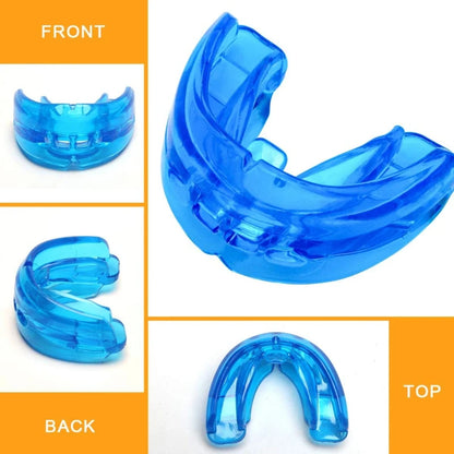 Comfortable Double Braces Athletic Mouthguard Superior No-Boil Design for Maximum Protection of Upper And Lower Teeth Beauty World Shop
