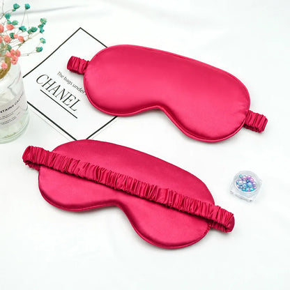 Imitated Silk Eye Patch Shading Sleep Eye Mask Eyepatch Travel Relax Cover Eyeshade Health Sleeping Shield Eye Care Tools Beauty World Shop