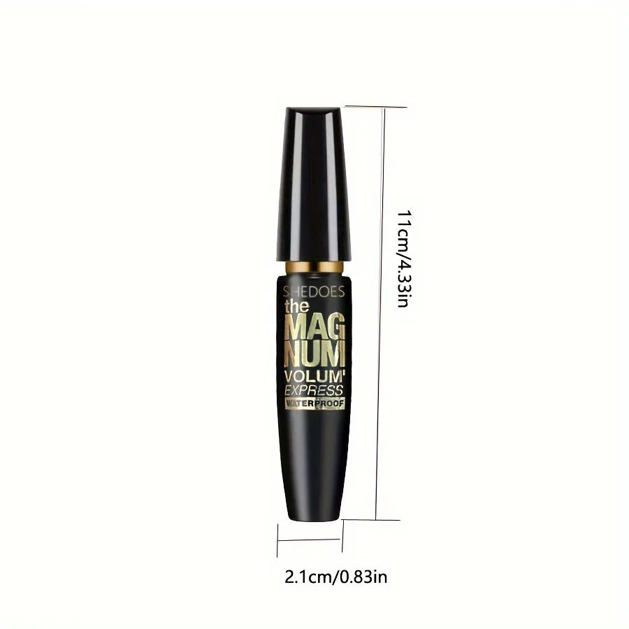 4D Black Mascara Thickening, Lengthening, Curling, Waterproof Liquid Fiber Mascara Beauty World Shop