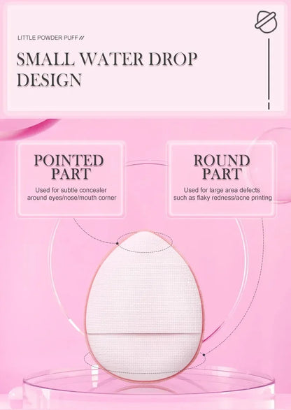 5/10Pcs Mini Finger Puff Foundation Small Air Cushion Powder Sponge Face Concealer BB Cream Cosmetic Applicator Makeup Tools Beauty World Shop