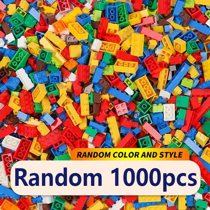 2000PCS Bulk Building Blocks Creative Educational Toys for Kids & Adults STEM Learning Bricks Interesting DIY Construction Set Beauty World Shop