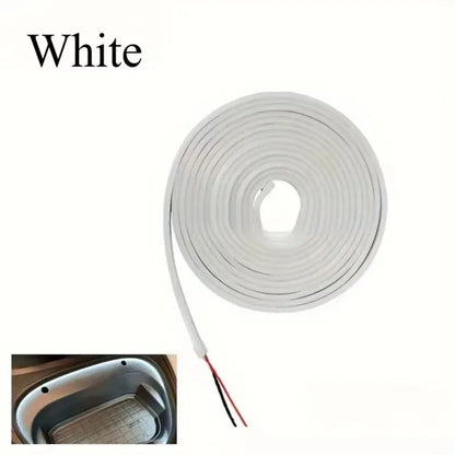 Car high brightness trunk lighting ambient light interior decoration LED wiring free automatic sensing tailgate light strip Beauty World Shop