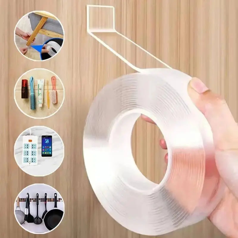 Ultra-strong Double Sided Adhesive Monster Tape Home Appliance Waterproof Wall Stickers Home Improvement Resistant Tapes Beauty Fashion