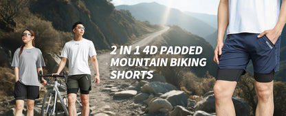 WOSAWE Bicycle Shorts Spring Summer Motocross Racing Shorts Downhill Mountain Bike short Pants Non-removable Cycling Underwear Beauty World Shop