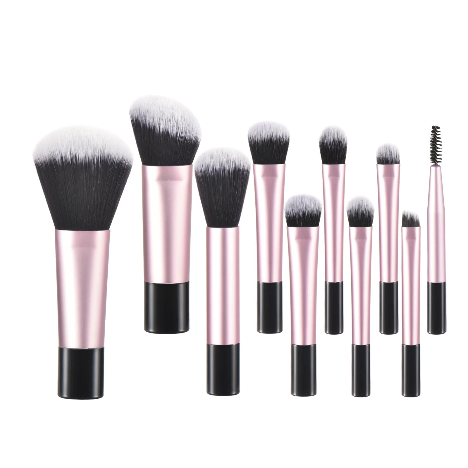 10 color Mini makeup brush Travel portable Makeup Tool Makeup Puff - Palm Brush Professional Makeup tool set Christmas gift Beauty World Shop
