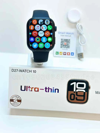 New Watch10 Series GPS Smart Watch Men Always On Display Heart Rate Body Temperature BT Call Women Waterproof Series Smartwatchs Beauty World Shop