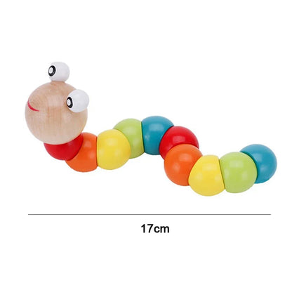 Baby Educational Toy Montessori Wooden 3D Toys Childhood Learning  Kids Baby Colorful Wooden Blocks For Children Christmas Gift Beauty Fashion