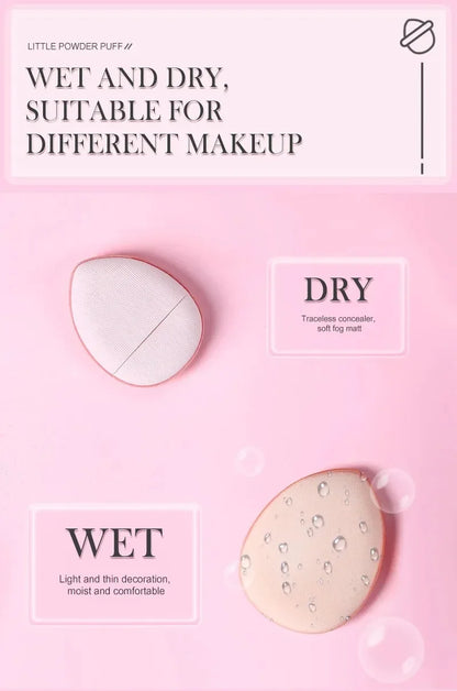 5/10Pcs Mini Finger Puff Foundation Small Air Cushion Powder Sponge Face Concealer BB Cream Cosmetic Applicator Makeup Tools Beauty World Shop