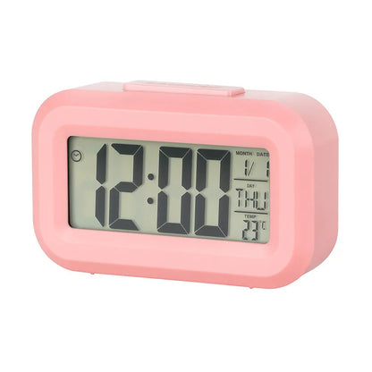 Alarm Clock Digital Clock LED Electronic With Backlight Snooze Calendar For Home Office Desktop Table Screen Display Watch Beauty World Shop