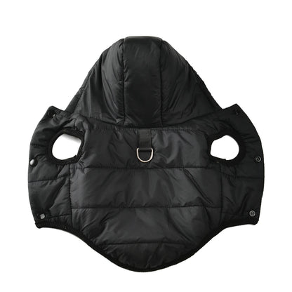 Warm Fleece Dog Coat Hoodie For Small Medium Dogs Winter Puppy Clothes Jacket With D-ring Thick Cozy Pug Dachshund Parka Costume Beauty World Shop