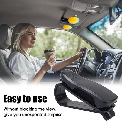 2PCS Universal Car Auto Sun Visor Glasses Box Sunglasses Clip Card Ticket Holder Fastener Pen Case Eyeglasses Clips Accessories Beauty World Shop