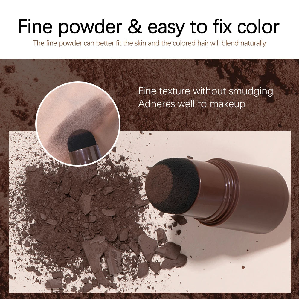 Waterproof Hairline & Root Concealer Pen – Instant Grey Coverage with Easy Blend Powder Stick for Normal Hair Beauty World Shop