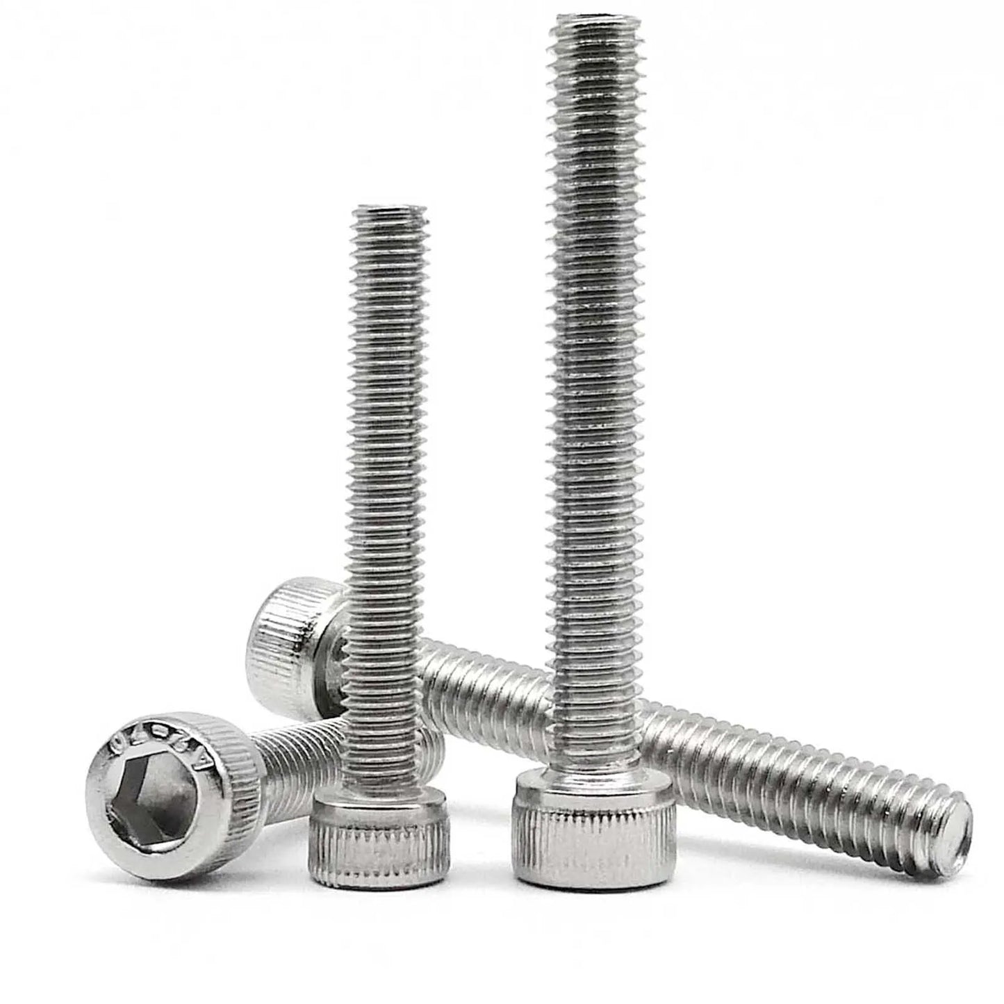 M2 M2.5 M3 M3.5 M4 M5 M6 M8 Over Ultra Long 200mm 304 A2-70 Stainless Steel DIN912 Allen Hexagon Hex Socket Head Cap Bolt Screw Beauty World Shop
