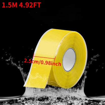 Insulating pipe tape with super waterproof, leak-stopping, sealing and repair performance is suitable for silicone kitchens Beauty World Shop
