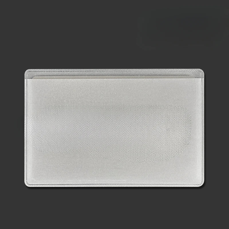 12PCS PVC Waterproof Transparent Card Holder Plastic Card id Holders Case To Protect Credit Cards Card Protector Cardholder Bags Beauty World Shop