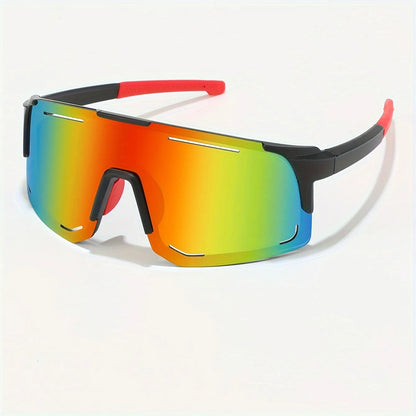 Sports Wrap Around Sunglasses For Women Men Large One Piece Sun Shades For Cycling Fishing Skiing Fashion Sun Glasses UV400 Beauty World Shop
