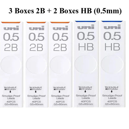 UNI KURUTOGA Mechanical Pencil M5-452 Creative Writing Continuous Sketch 0.5mm Lead Automatic Rotating Mechanical Pencil Beauty World Shop