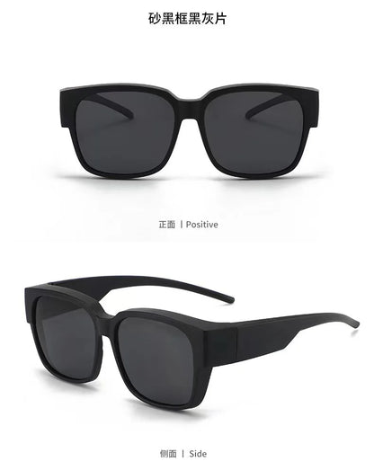 New Fashion Polarized Sunglasses Cover Over Myopia Prescription Glasses Portable Men Women Vintage Fishing Driving Eyewear Beauty World Shop