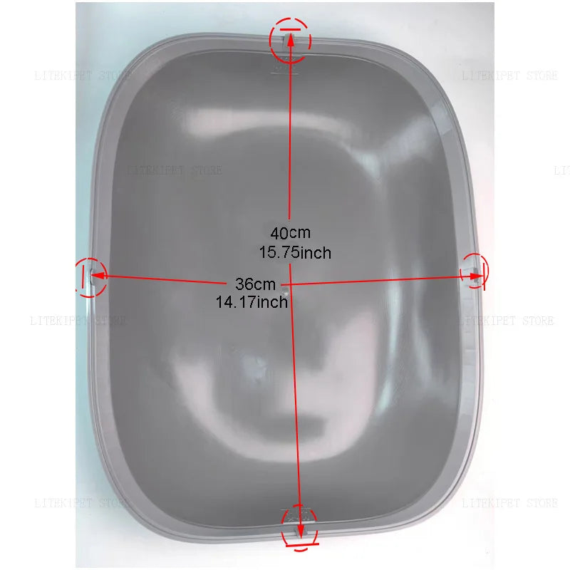 Automatic Cat Litter Box Accessories Bin Door Collecting Feces Bottom Capsule Garbage Bag for Cat Toilet Litter Box Beauty World Shop