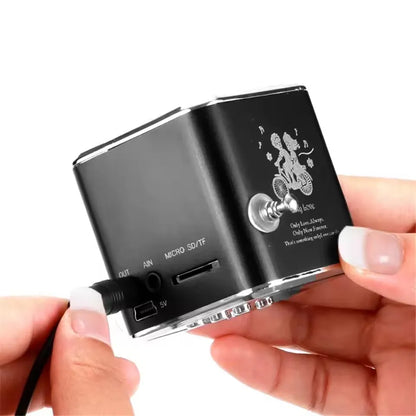 Mini Bluetooth Speaker Radio FM Portable Mp3 Player Wireless Small Sound Box Music Blootooth Bocina Caixa De Som Coluna Column Beauty World Shop