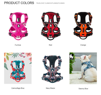 Truelove Pet Harness Small Medium Large Split Dog Fashion Outdoor Dropshipping Beauty World Shop
