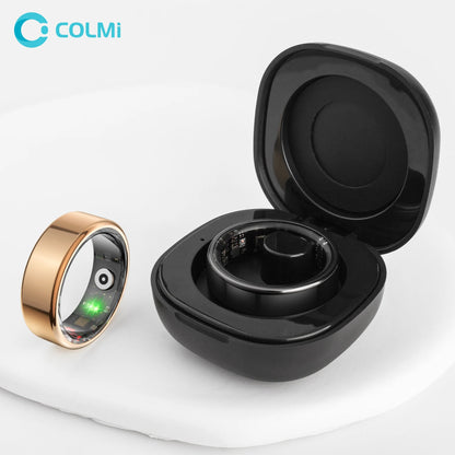 2024 COLMI R02 Smart Ring with Charging Case for Men Women, Battery Life, 39 Days, Health Monitor, 5ATM Waterproof Beauty World Shop