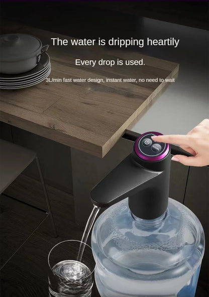 Portable 5-Gallon Water Dispenser With USB Charging-Automatic Electric Pump Suitable For Home Office And Outdoor Use Beauty World Shop